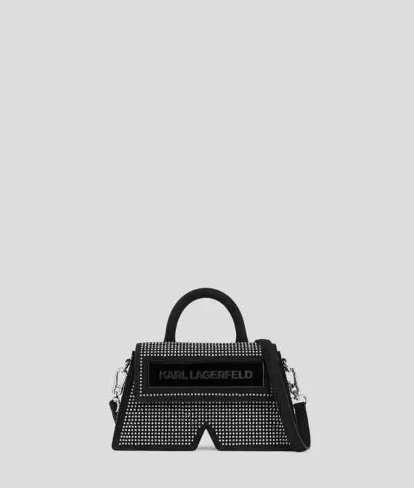 IKON K SMALL CRYSTAL CROSSBODY BAG