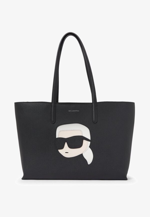 KARL LAGERFELD IKON GRAINY – Tote bag – black