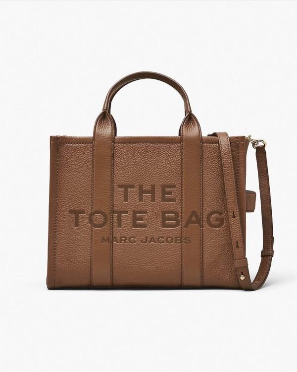 The leather medium tote bag Marc Jacobs