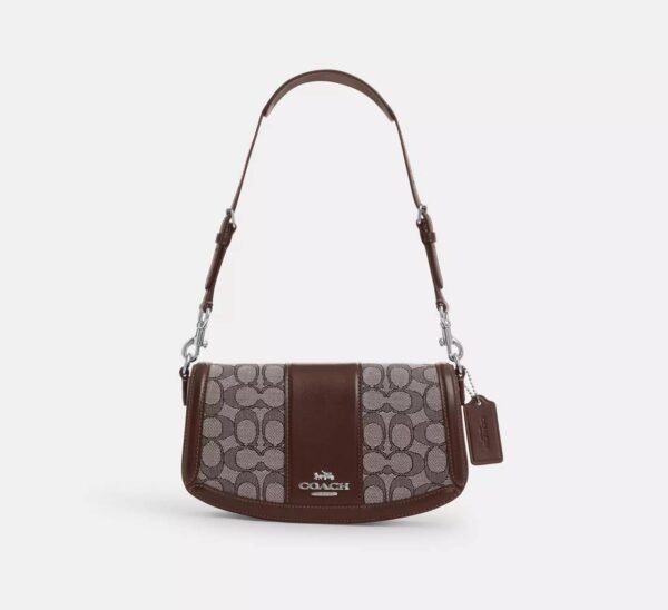 Coach Andrea Shoulder Bag In Signature Jacquard