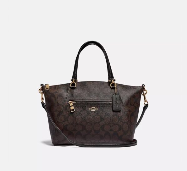 Coach Prairie Satchel In Signature Canvas