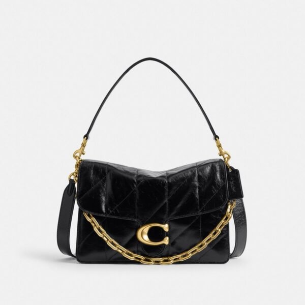 Coach Chain Tabby Shoulder Bag 30 With Quilting