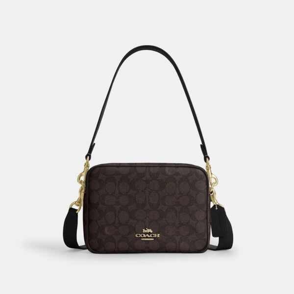 mini jamie camera bag in signature canvas