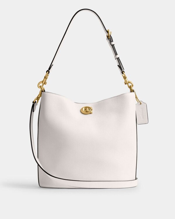 Coach
Willow Soft 19 Hobo bag grained leather chalk